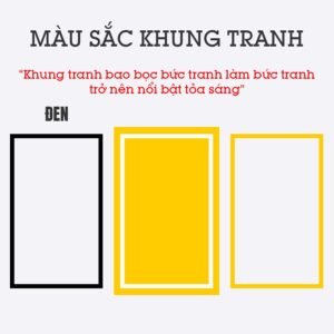 mau sac khung tranh
