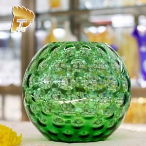 LỌ HOA PHA LÊ MÀU XANH OPTIKA DÀNH CHO NGƯỜI MỆNH MỘC