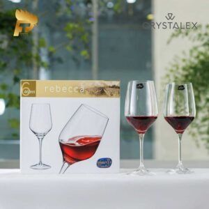 LY UỐNG RƯỢU VANG ĐỎ PHA LÊ REBECCA 460ML 8 ly pha le rebecca 460ml1
