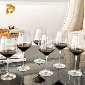 BỘ 6 LY UỐNG RƯỢU VANG ĐỎ PHA LÊ REBECCA 540ML 10 ly pha le rebecca 540ml1