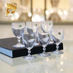BỘ 6 LY UỐNG RƯỢU VANG PHA LÊ TIỆP SANG TRỌNG 65 ML