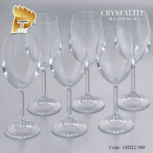 SET 6 LY UỐNG RƯỢU VANG PHA LÊ TIỆP MILVUS WHITE WINE NHẬP KHẨU 9 1SD22 3001