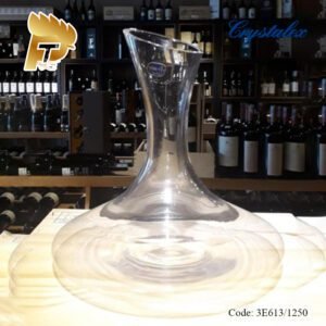 DECANTER PHA LÊ TIỆP BÌNH THỞ RƯỢU VANG CRYSTALEX BOHEMIA 1250 ML 3 3E613 12501