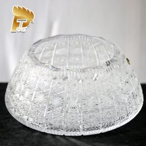 ÂU PHA LÊ MÀI BÁT THẢ HOA HÌNH TRỤ CRYSTAL BOHEMIA 4 60U59 3051