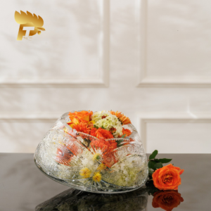 ÂU PHA LÊ MÀI BÁT THẢ HOA HÌNH TRỤ CRYSTAL BOHEMIA 9 60U59 56 3053