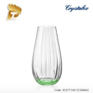 LỌ HOA PHA LÊ MÀU CRYSTALEX BOHEMIA NGHỆ THUẬT 16 82237 245 22 D4662