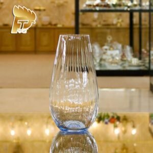 LỌ HOA PHA LÊ MÀU CRYSTALEX BOHEMIA NGHỆ THUẬT 15 82237 245 22 D46631