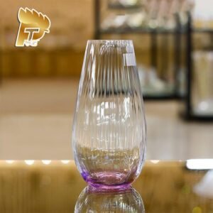 LỌ HOA PHA LÊ MÀU CRYSTALEX BOHEMIA NGHỆ THUẬT 12 82237 245 22 D46671