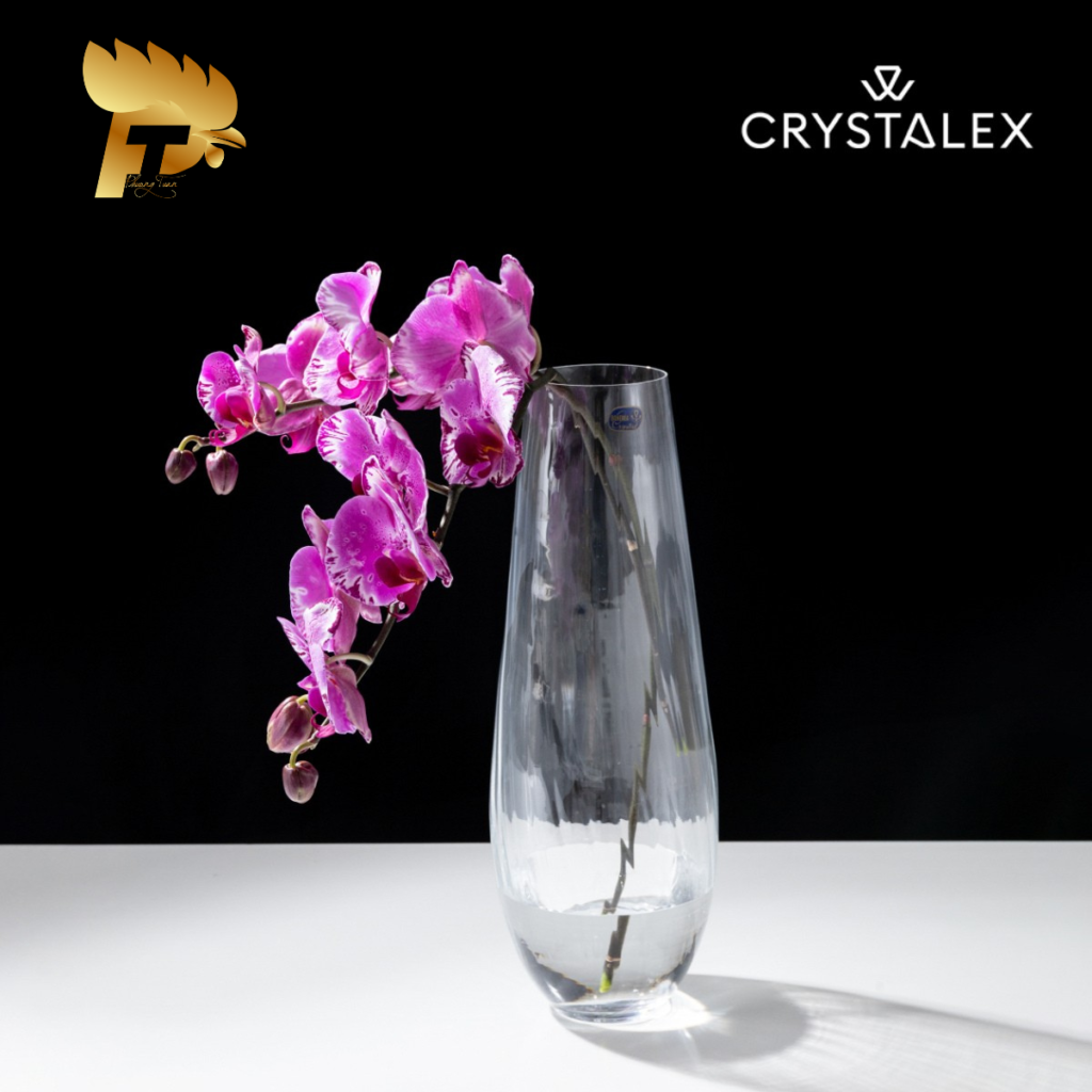 LỌ HOA PHA LÊ TIỆP WATERFALL CRYSTALEX BOHEMIA