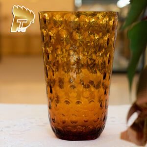 LỌ HOA PHA LÊ MÀU VÀNG OPTIKA DÀNH CHO NGƯỜI MỆNH THỔ 3 83030 255 25 851