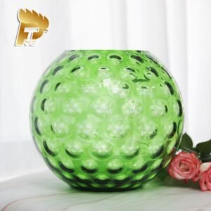 LỌ HOA PHA LÊ MÀU XANH OPTIKA DÀNH CHO NGƯỜI MỆNH MỘC