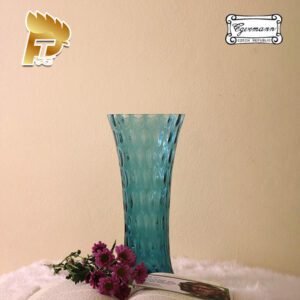 LỌ HOA PHA LÊ MÀU XANH NHẠT OPTIKA DÀNH CHO NGƯỜI MỆNH THỦY