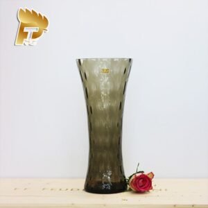 LỌ HOA PHA LÊ MÀU KHÓI OPTIKA DÀNH CHO NGƯỜI MỆNH KIM