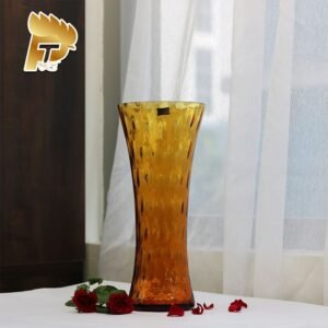 LỌ HOA PHA LÊ MÀU VÀNG OPTIKA DÀNH CHO NGƯỜI MỆNH THỔ 4 8712E 35 25 853