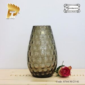 LỌ HOA PHA LÊ MÀU KHÓI OPTIKA DÀNH CHO NGƯỜI MỆNH KIM