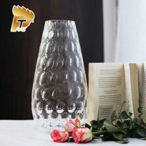 LỌ HOA PHA LÊ MÀU TRẮNG OPTIKA DÀNH CHO NGƯỜI MỆNH KIM 3 8764E 32 25 31