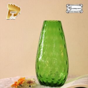 LỌ HOA PHA LÊ MÀU XANH OPTIKA DÀNH CHO NGƯỜI MỆNH MỘC