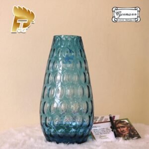 LỌ HOA PHA LÊ MÀU XANH NHẠT OPTIKA DÀNH CHO NGƯỜI MỆNH THỦY