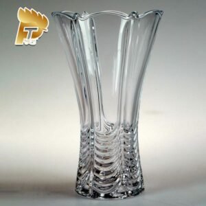 LỌ HOA PHA LÊ TIỆP ORION CRYSTALITE BOHEMIA DÁNG LOE 8 89001 99001 2052