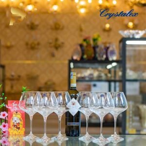 BỘ 6 LY UỐNG RƯỢU VANG ĐỎ PHA LÊ GISELLE 580ML 7 ly pha le giselle 580ml2