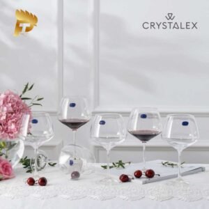 BỘ 6 LY UỐNG RƯỢU VANG ĐỎ PHA LÊ GISELLE 580ML 11 ly pha le giselle 580ml6