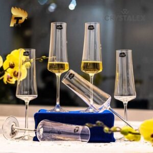 BỘ 6 LY UỐNG RƯỢU SÂM PANH PHA LÊ XTRA FLUTE 210ML 9 ly pha le xtra 210ml4